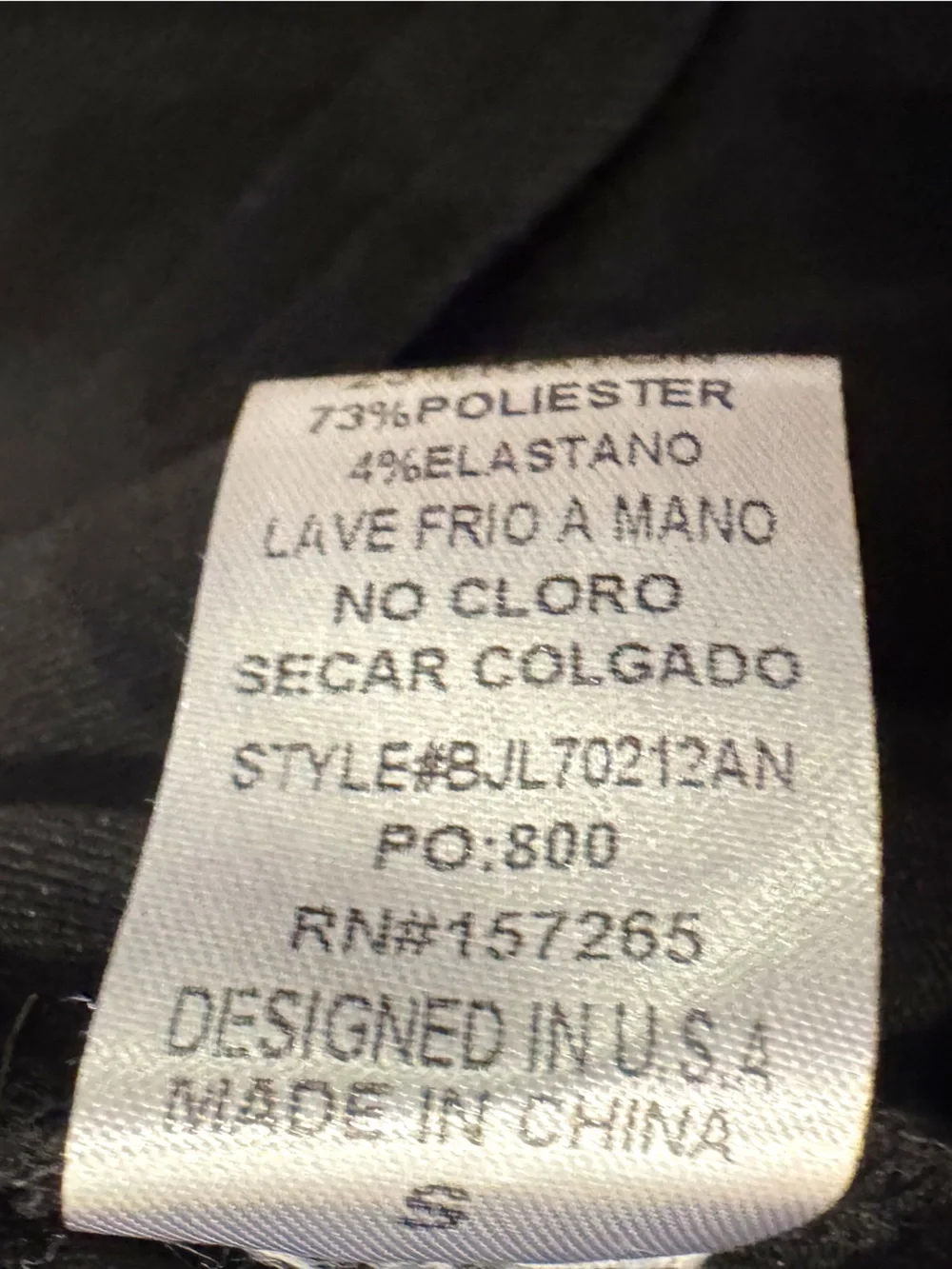 JLux Label Black High-Waist Pleated Dress Pants